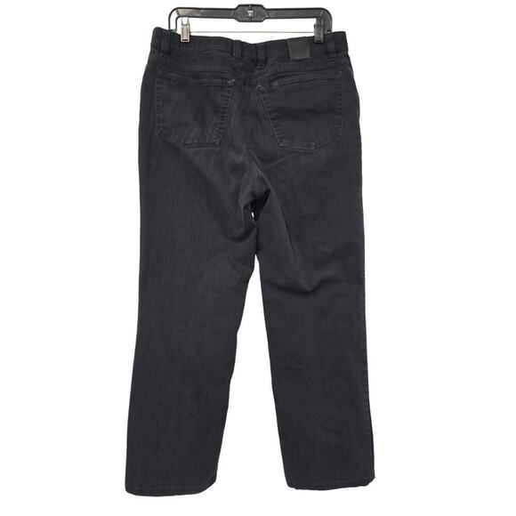 Hiltl Men's The Ultimate Trouser Jeans Size 36 x 34 Black German Made Business - Picture 2 of 10